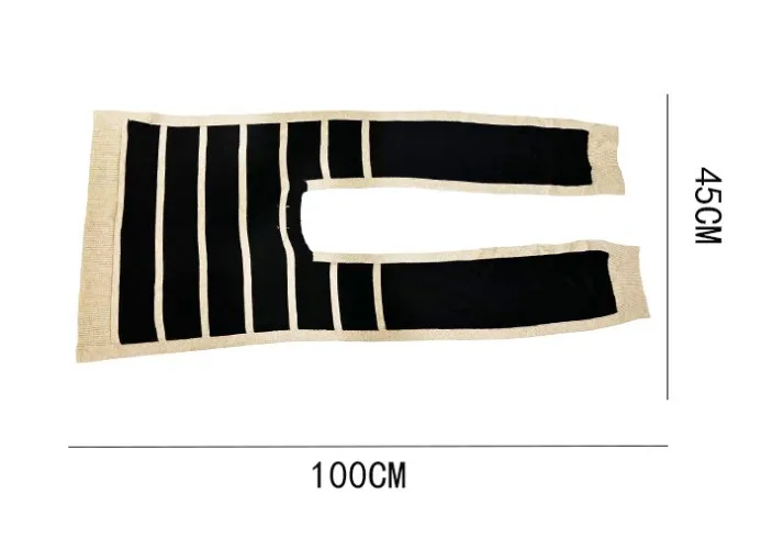 Women's Casual Elegant Stripe Polyester Patchwork Shawl display picture 9