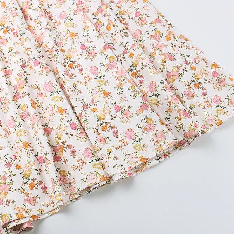 Women's Strap Dress Vacation Strap Printing Sleeveless Ditsy Floral Maxi Long Dress Holiday Beach display picture 21