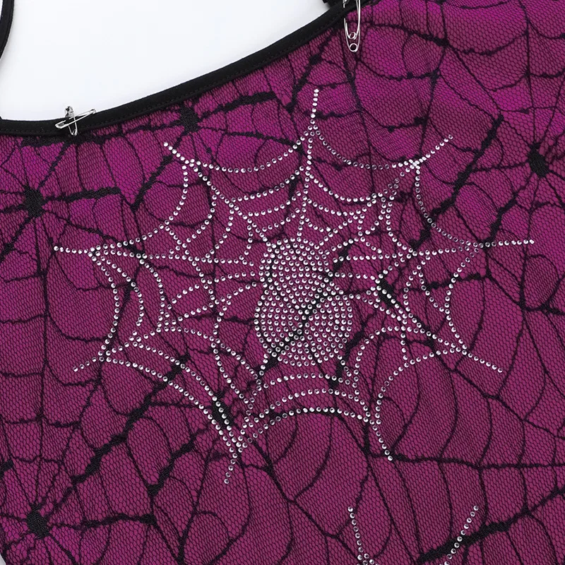 Women's Camisole Tank Tops Printing Sexy Spider Web display picture 14