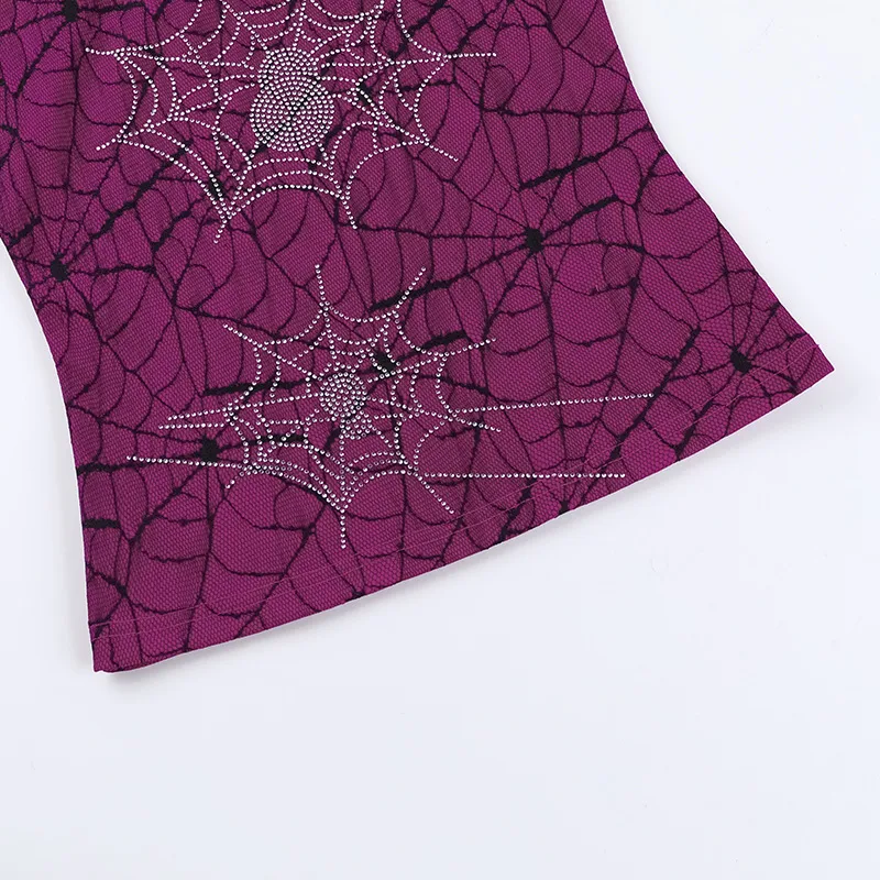Women's Camisole Tank Tops Printing Sexy Spider Web display picture 15