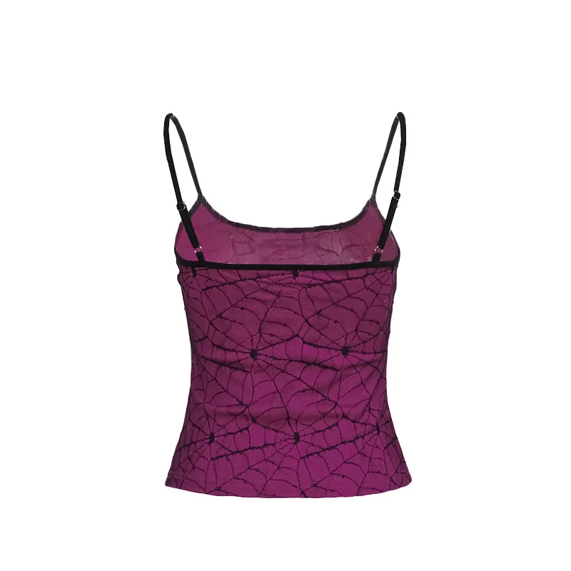 Women's Camisole Tank Tops Printing Sexy Spider Web display picture 20
