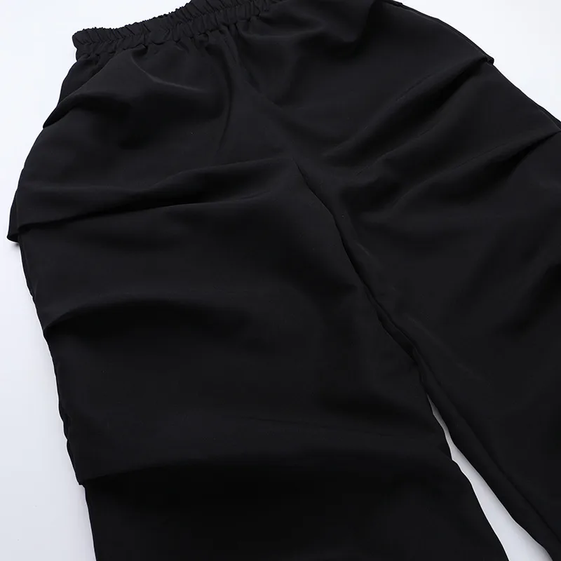 Women's Holiday Party Date Streetwear Solid Color Full Length Pocket Casual Pants Cargo Pants display picture 14