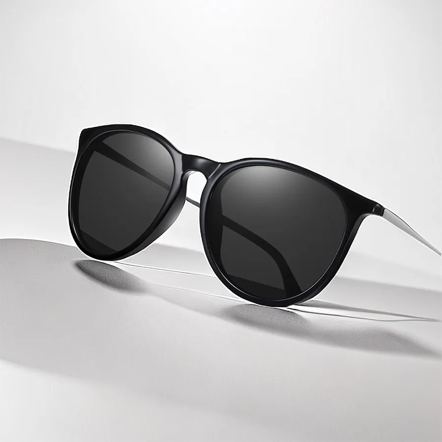 Retro Streetwear Commute Solid Color Pc Oval Frame Full Frame Women's Sunglasses display picture 2