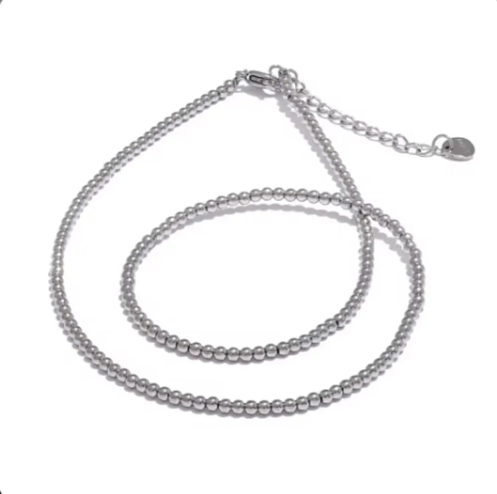Wholesale Jewelry Casual Elegant Luxurious Round 302 Stainless Steel Necklace display picture 4