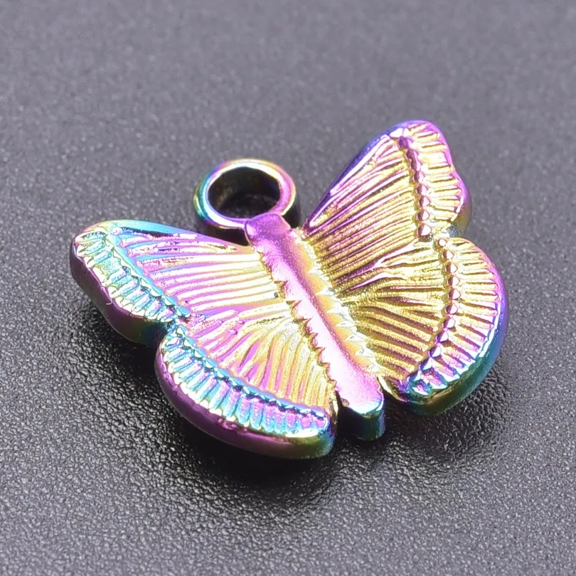 1 Piece 304 Stainless Steel Butterfly Pendant display picture 7