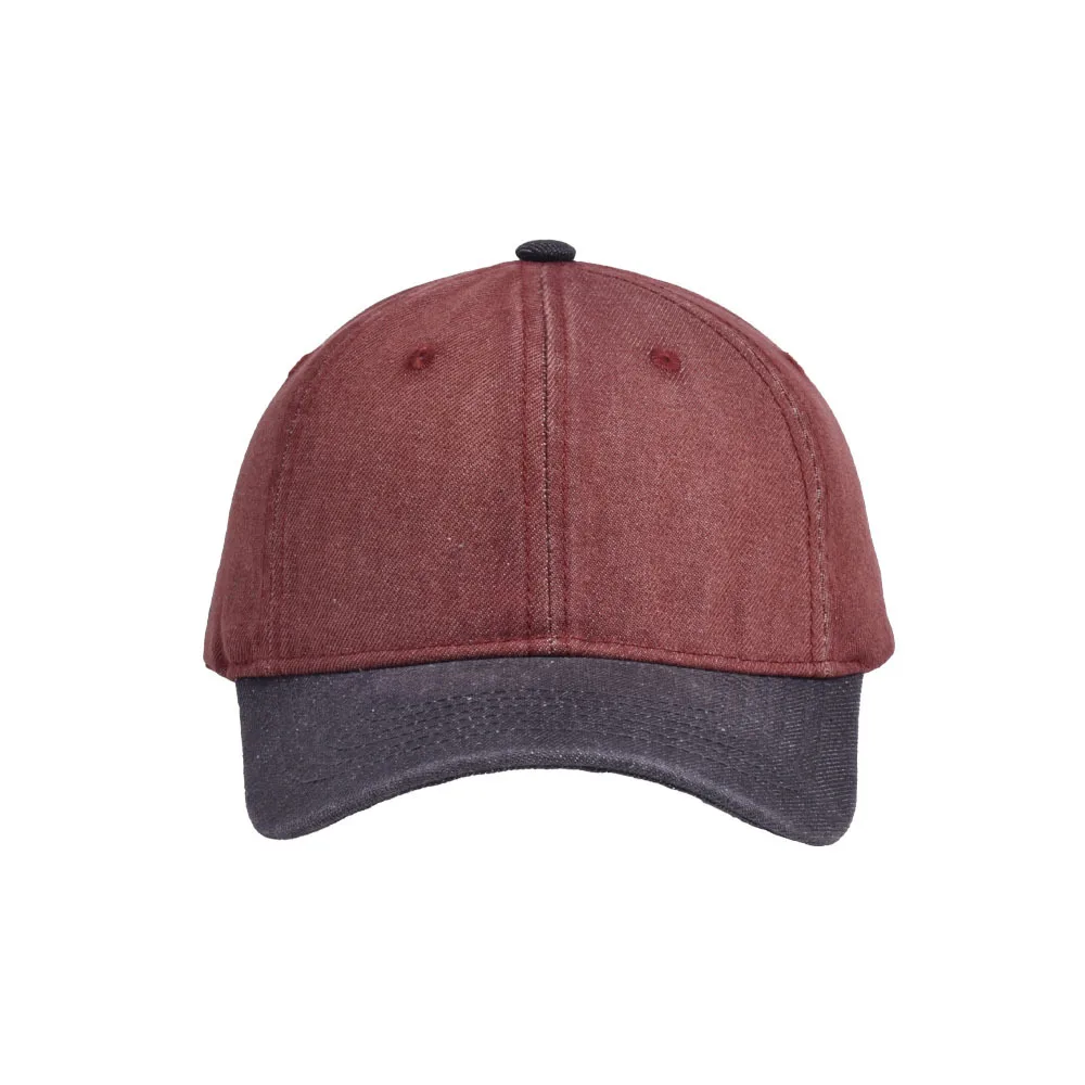 Unisex Retro Punk Roman Style Splicing Patchwork Curved Eaves Baseball Cap display picture 9