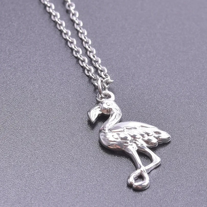 304 Stainless Steel 18K Gold Plated Basic Modern Style Classic Style Plating Bird Pendant Necklace display picture 16