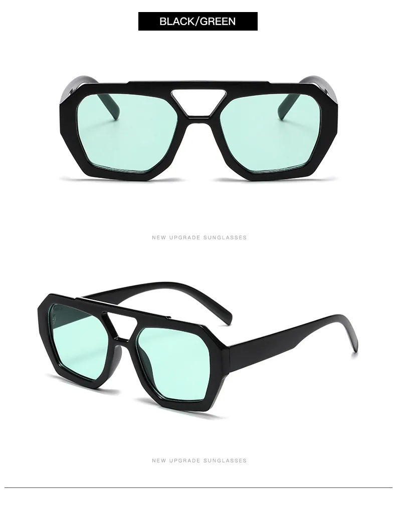 Casual Simple Style Solid Color Leopard Ac Polygon Full Frame Women's Sunglasses display picture 9