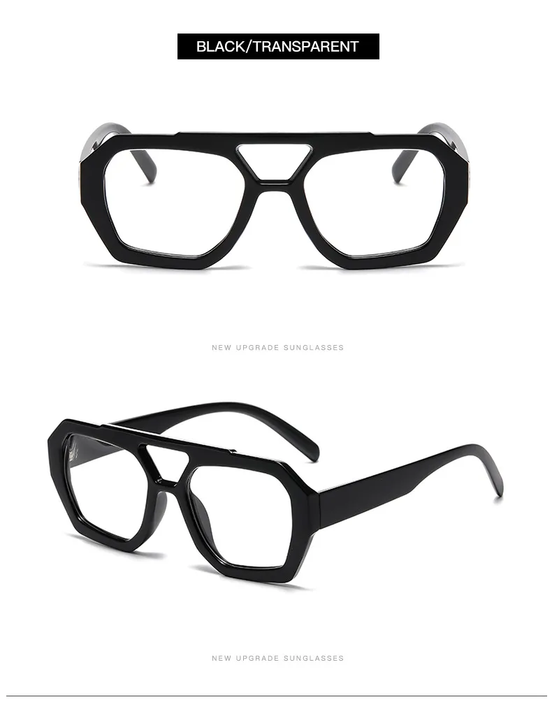 Casual Simple Style Solid Color Leopard Ac Polygon Full Frame Women's Sunglasses display picture 13