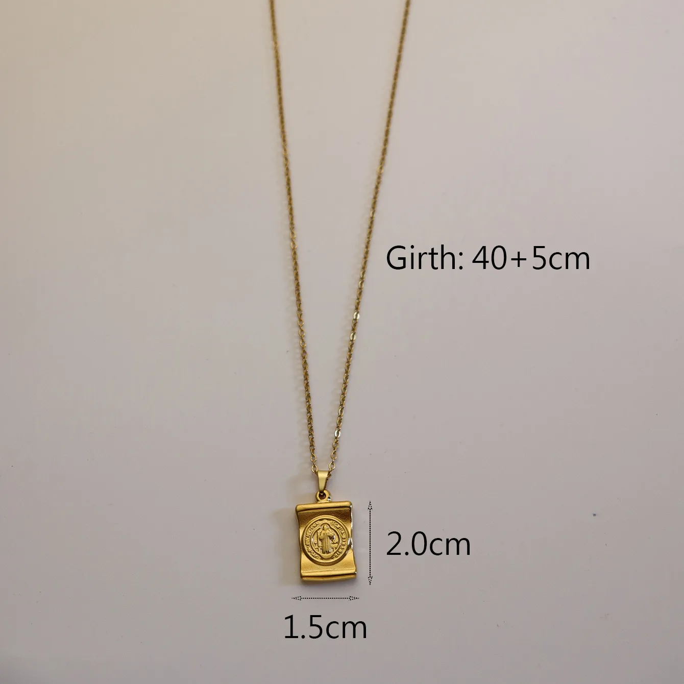 304 Stainless Steel 18K Gold Plated Simple Style Plating Inlay Sun Water Droplets Eye Natural Stone Pendant Necklace display picture 30