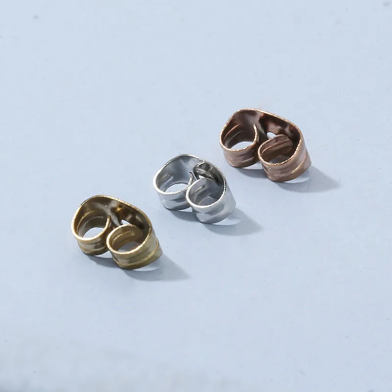 10 PCS/Package 304 Stainless Steel 18K Gold Plated Solid Color Hook Earring Findings display picture 7