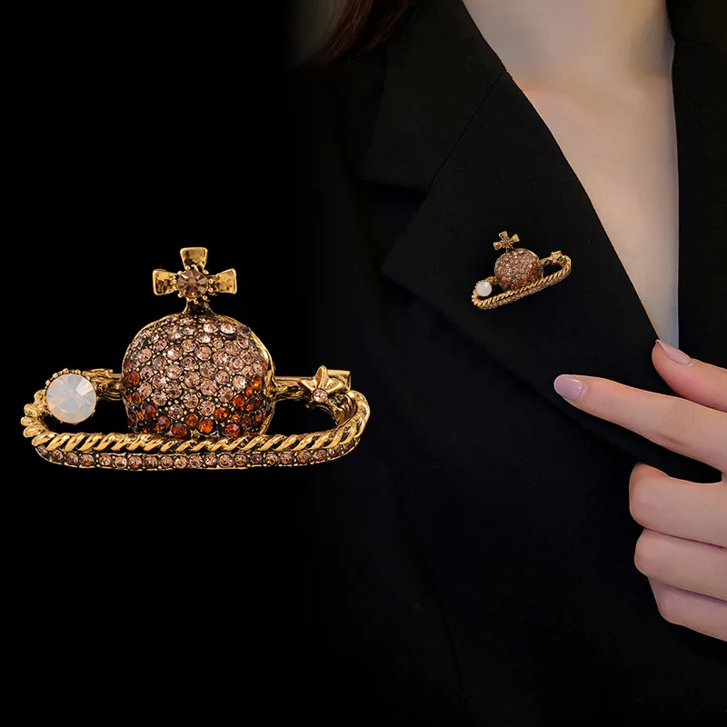 Simple Style Classic Style Animal Wreath Airplane Alloy Inlay Rhinestones Women's Brooches display picture 24