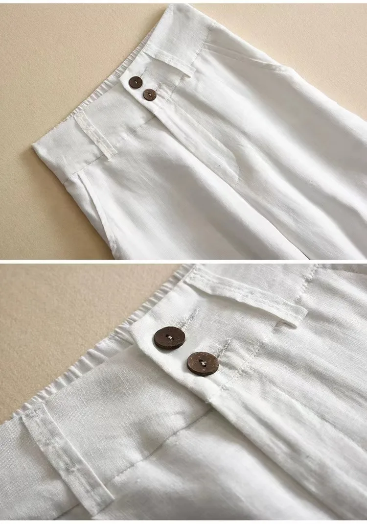 Women's Holiday Daily Simple Style Solid Color Full Length Pocket Casual Pants Straight Pants display picture 10