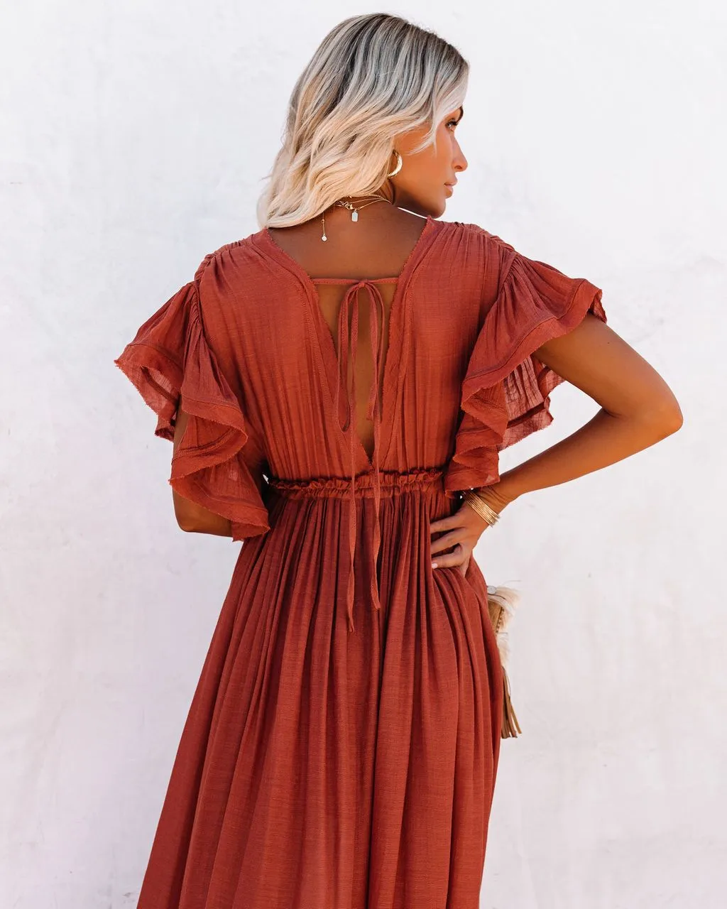 Women's None Elegant Tropical Solid Color Cover Ups display picture 28