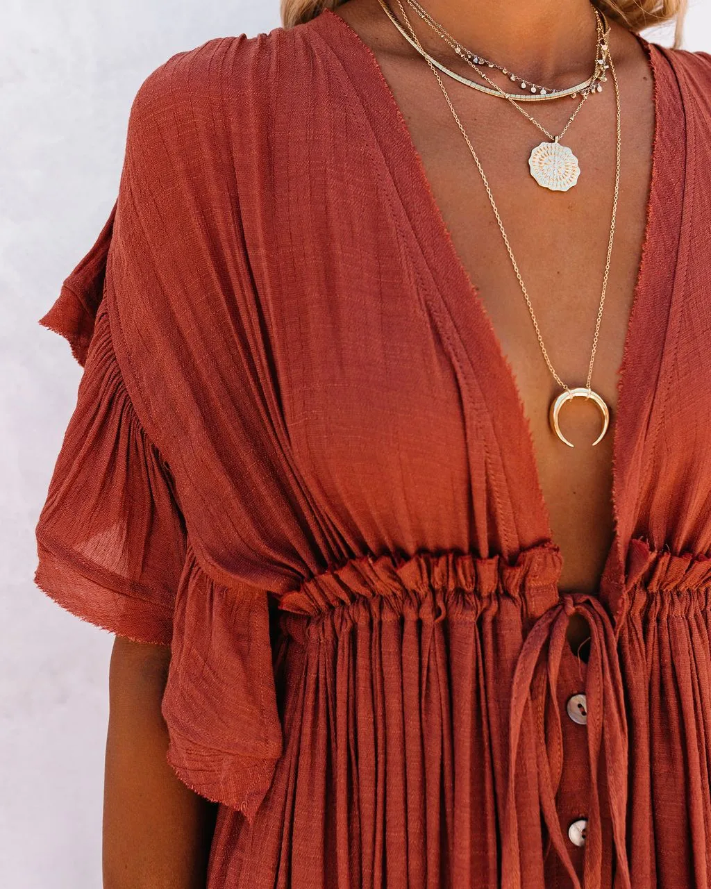 Women's None Elegant Tropical Solid Color Cover Ups display picture 56