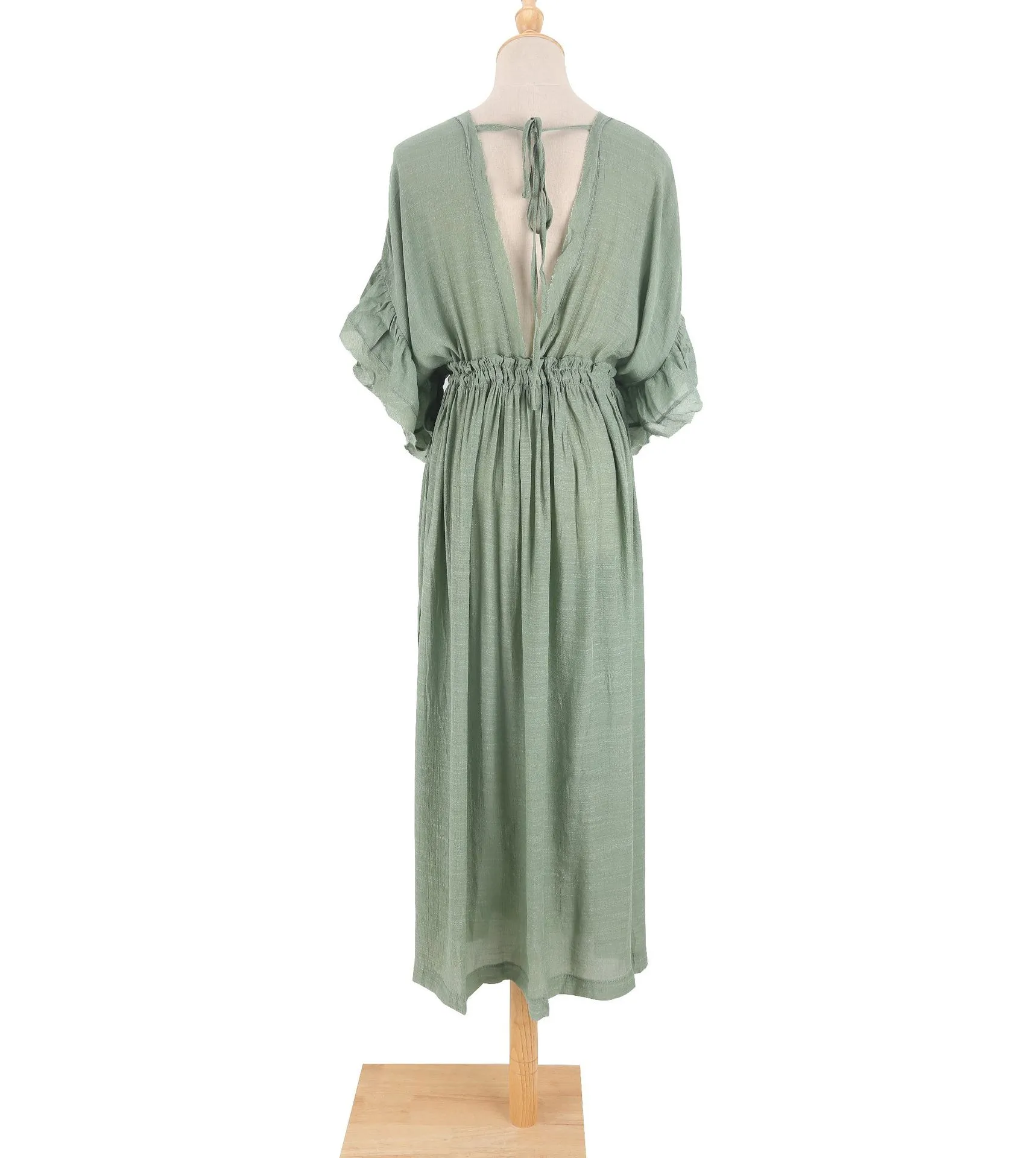 Women's None Elegant Tropical Solid Color Cover Ups display picture 65