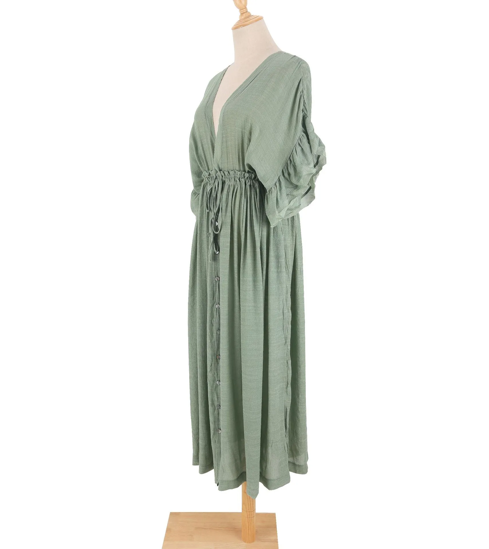 Women's None Elegant Tropical Solid Color Cover Ups display picture 66