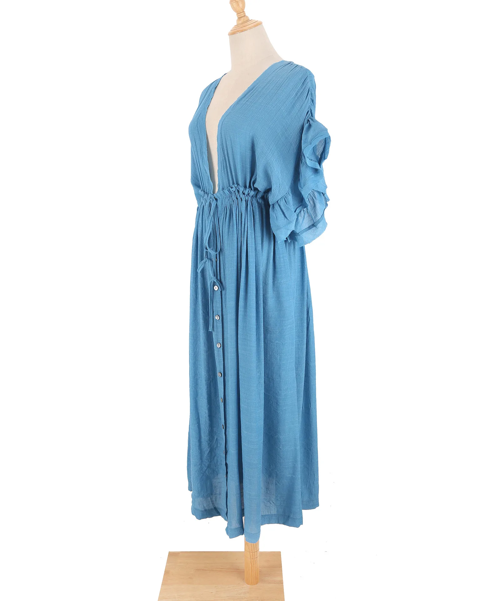 Women's None Elegant Tropical Solid Color Cover Ups display picture 82