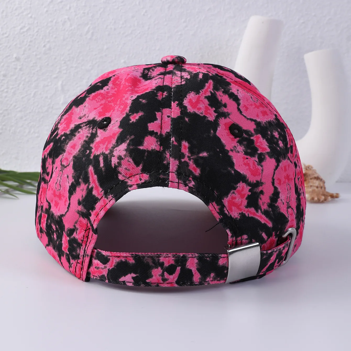 Women's Adults Vacation Simple Style Classic Style Tie Dye Color Block Curved Eaves Baseball Cap display picture 1