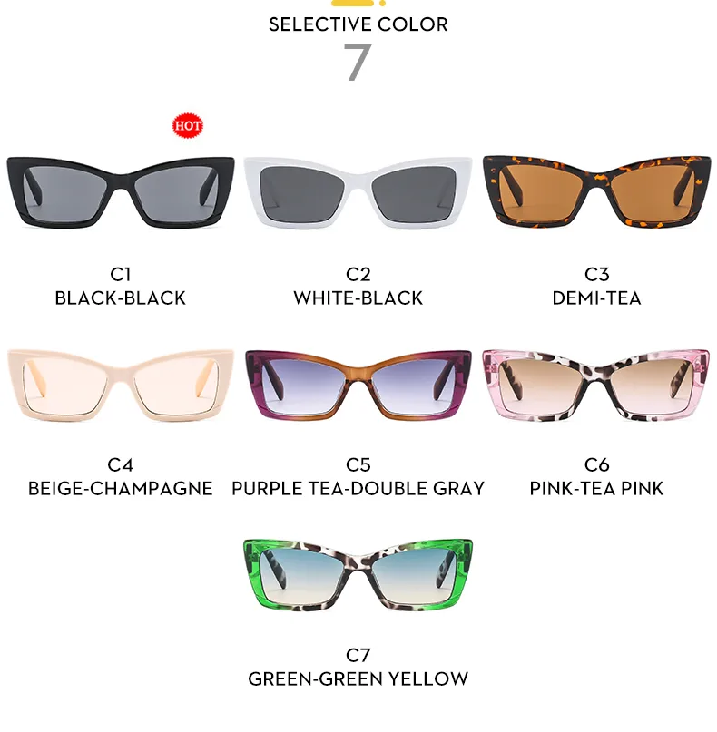 Casual Streetwear Leopard Ac Square Full Frame Women's Sunglasses display picture 6