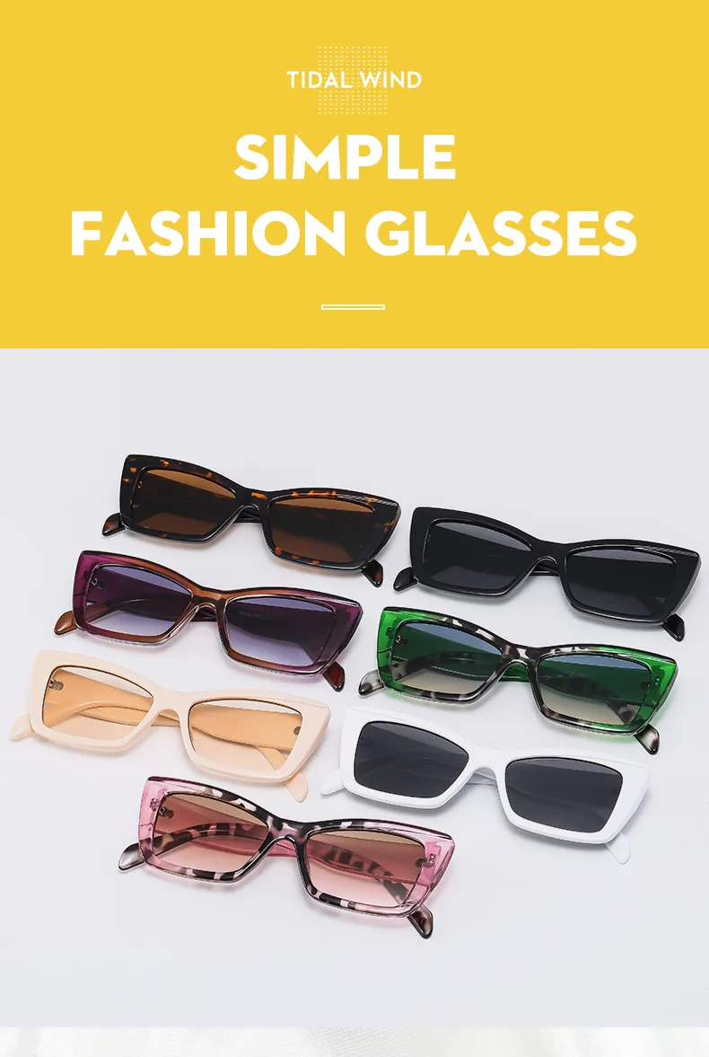 Casual Streetwear Leopard Ac Square Full Frame Women's Sunglasses display picture 10