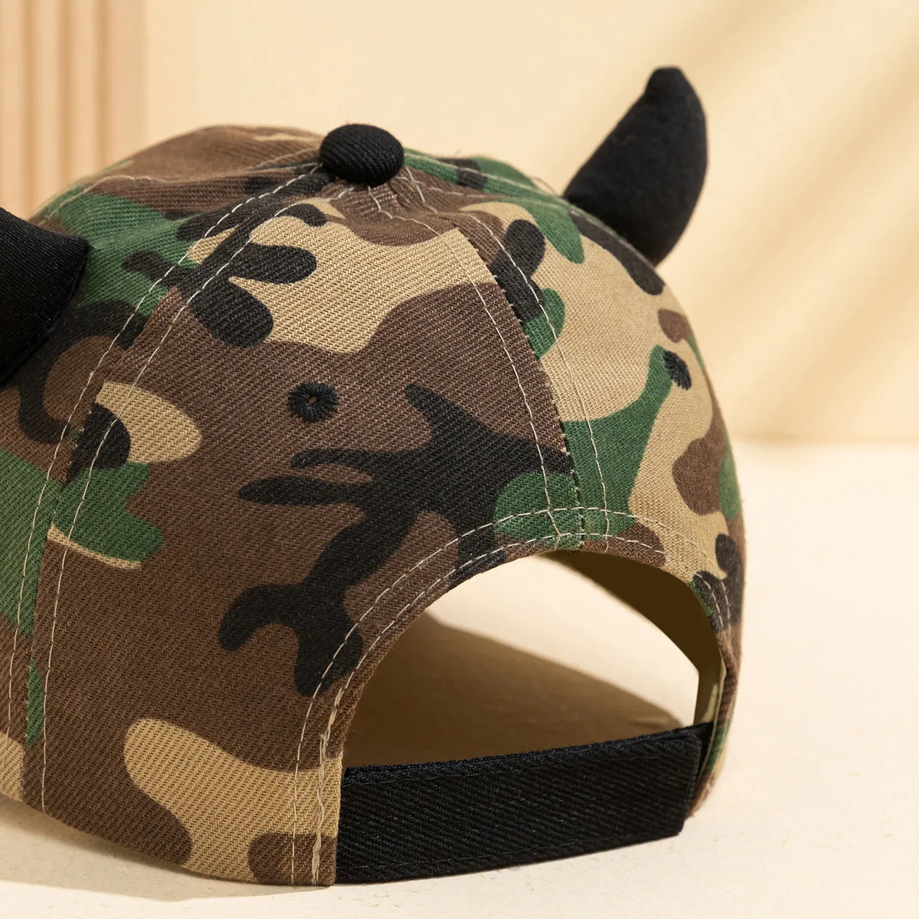 Unisex Casual Vintage Style Simple Style Camouflage Curved Eaves Baseball Cap display picture 4
