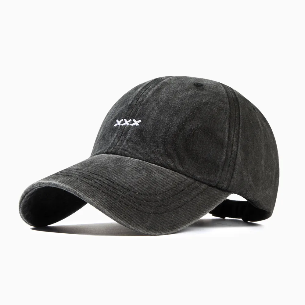 Unisex Casual Embroidery Vintage Style Letter Curved Eaves Baseball Cap display picture 1