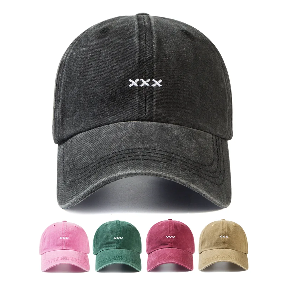Unisex Casual Embroidery Vintage Style Letter Curved Eaves Baseball Cap display picture 3