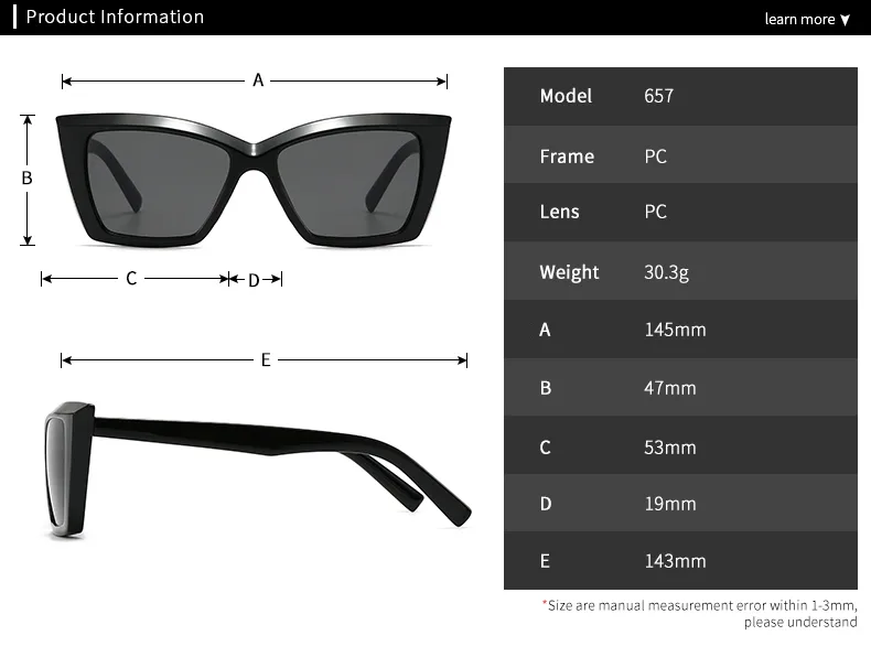 Modern Style Solid Color Pc Cat Eye Full Frame Men's Sunglasses display picture 1
