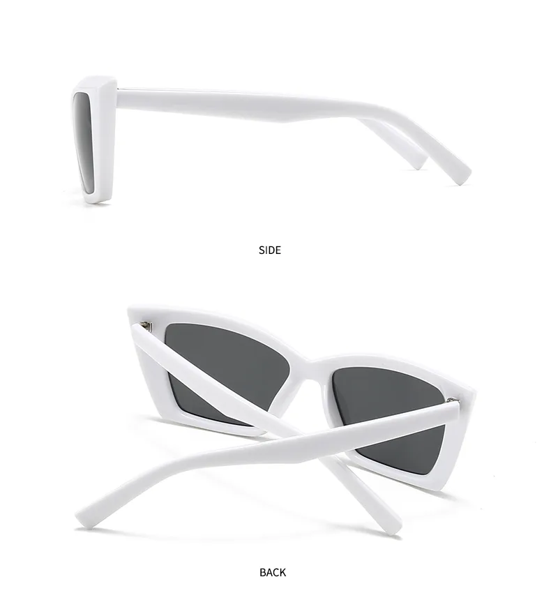 Modern Style Solid Color Pc Cat Eye Full Frame Men's Sunglasses display picture 8
