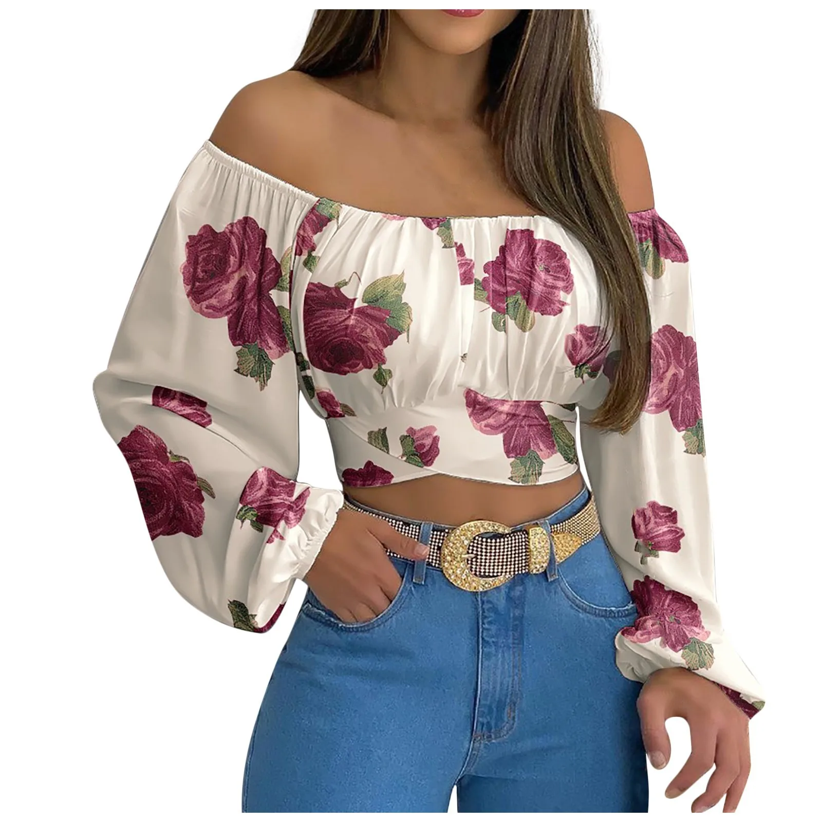 Women's Long Sleeve Blouses Casual Solid Color display picture 25