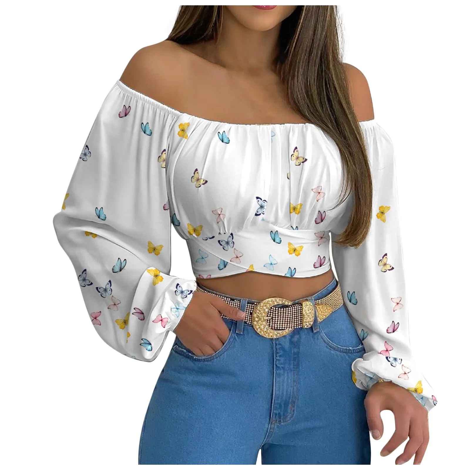 Women's Long Sleeve Blouses Casual Solid Color display picture 20