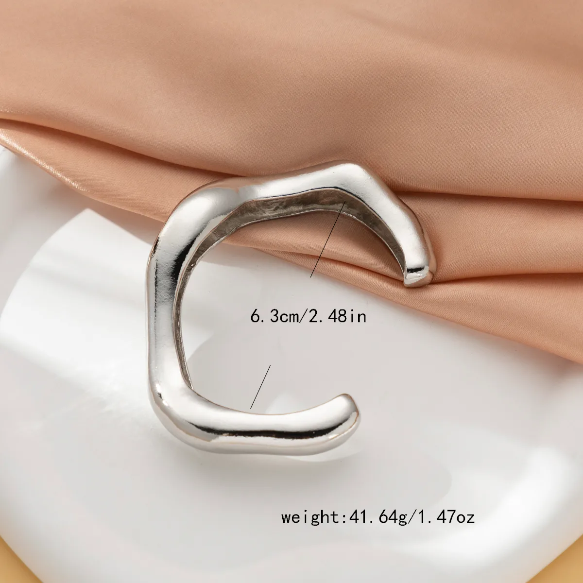 Casual Cute Simple Style Irregular Alloy Wholesale Bangle display picture 7