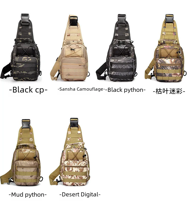Junsheng  New Men's Chest Bag Oxford Bag Crossbody Bag Men's Shoulder Bag Korean Style Small Backpack Casual Waist display picture 15