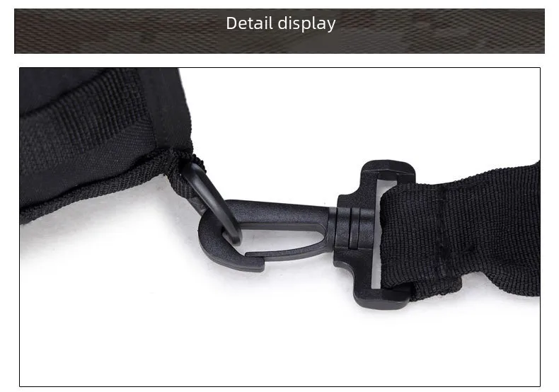 Junsheng  New Men's Chest Bag Oxford Bag Crossbody Bag Men's Shoulder Bag Korean Style Small Backpack Casual Waist display picture 21