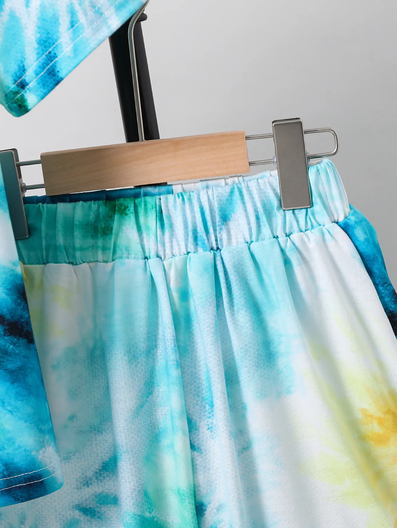 Casual Tie Dye Polyester Boys Clothing Sets display picture 11