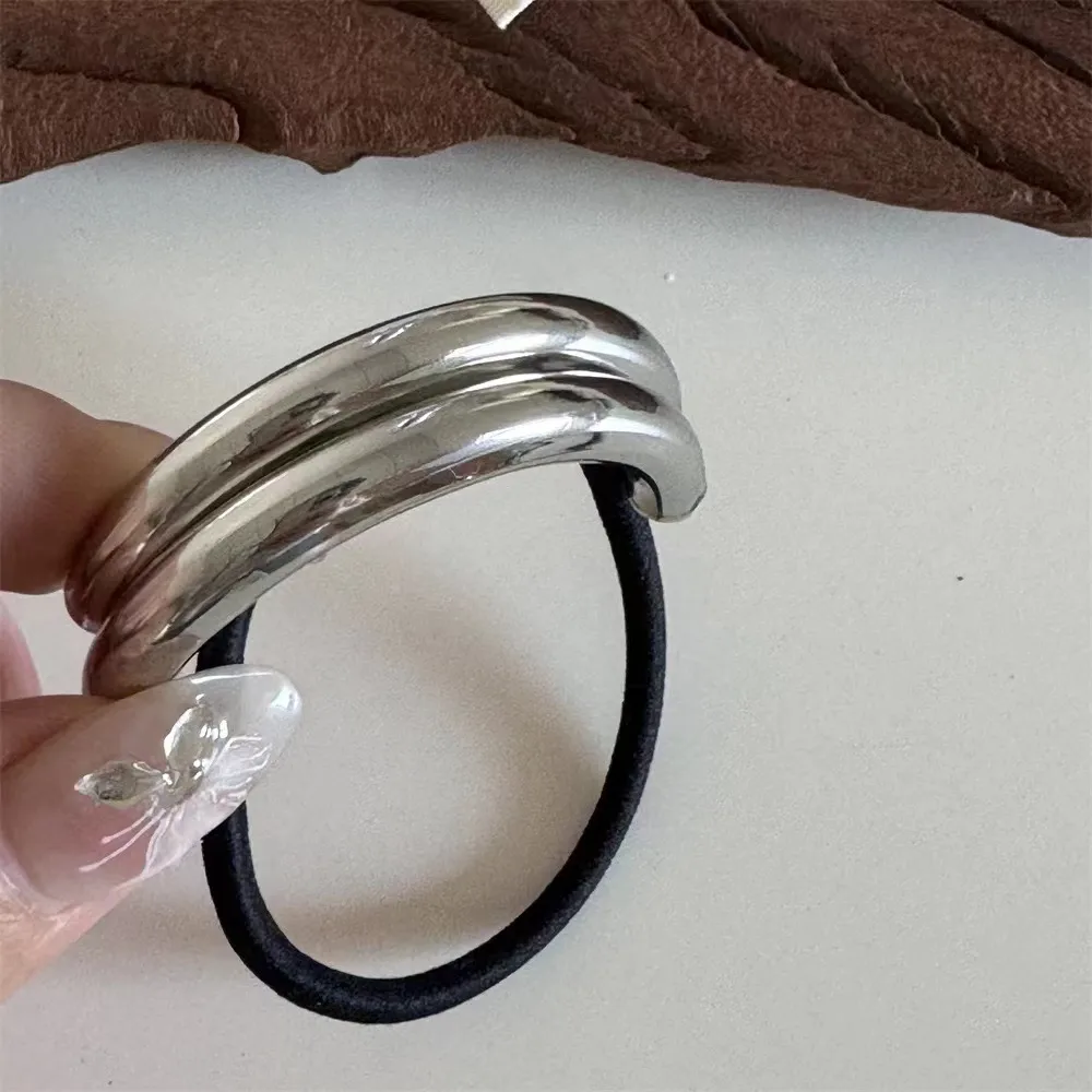 European And American Ins Style Alloy Elastic Hair Ring display picture 3
