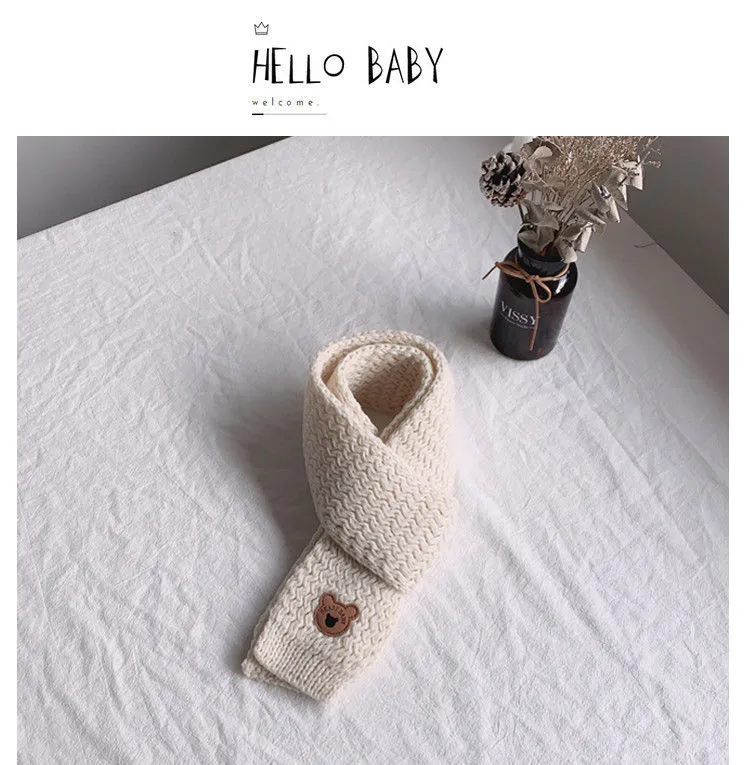Children's Scarf Autumn And Winter Baby Scarf Warm Boys Girls Baby Scarf Cute Korean Style Windproof Collar Fashion display picture 4