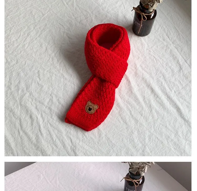 Children's Scarf Autumn And Winter Baby Scarf Warm Boys Girls Baby Scarf Cute Korean Style Windproof Collar Fashion display picture 6