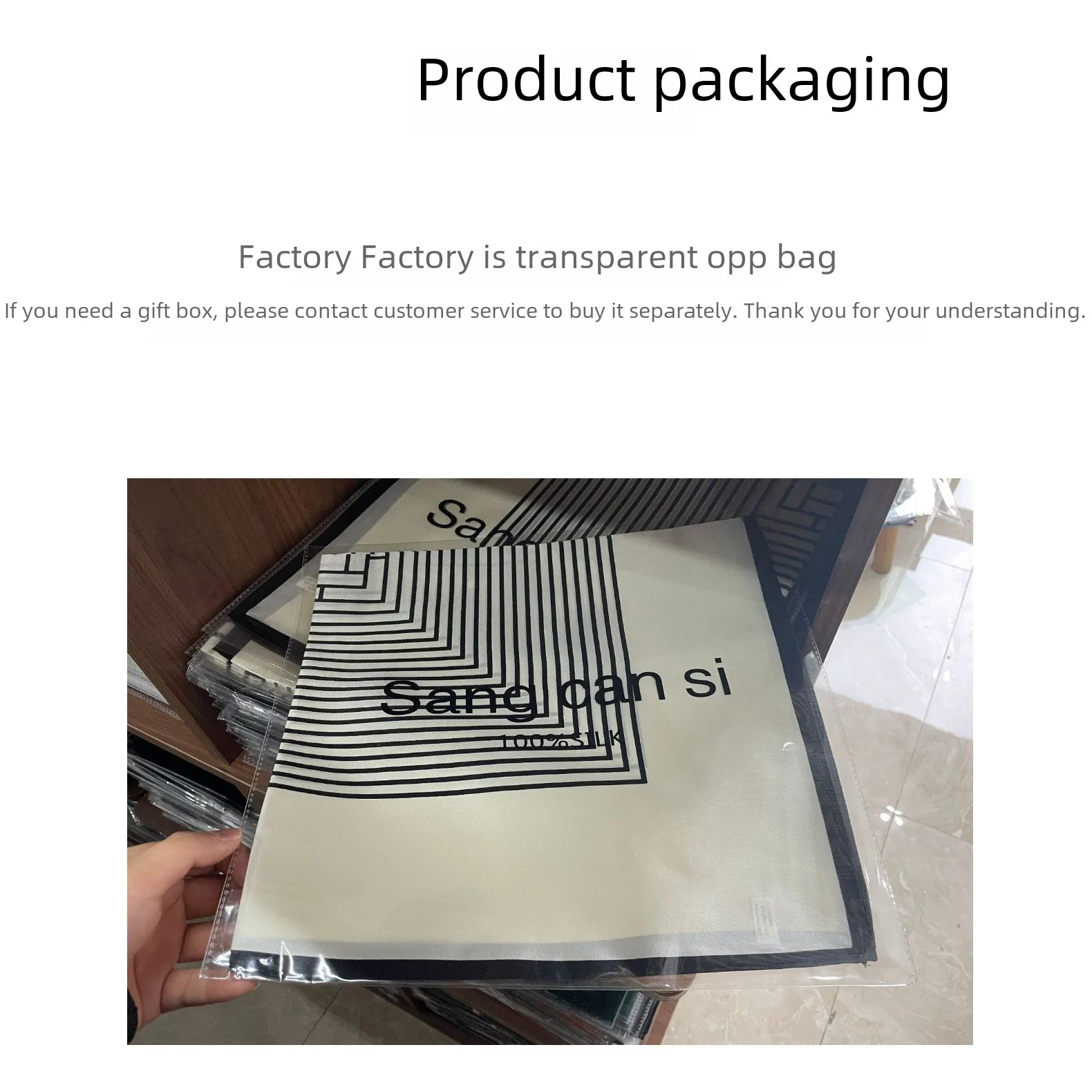 Silk Scarf Women's Spring Fashion Striped  Silk Scarf  70 Square Scarf Advanced Sunscreen Scarf Wholesale display picture 2