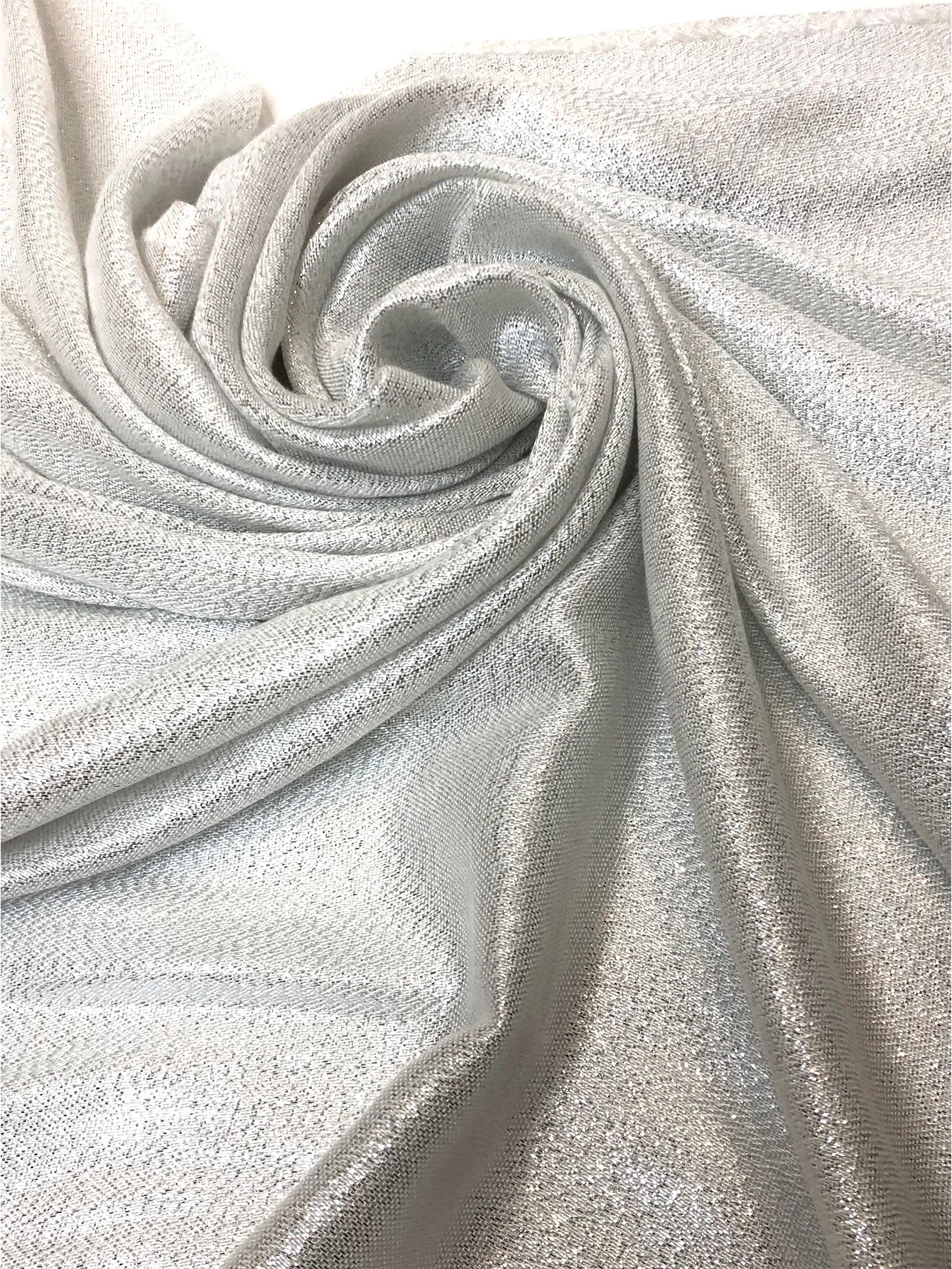 Exclusive For New   Women's Shawl Autumn And Summer Women Tassel Silver Silk Ball Dinner Party Scarf display picture 44
