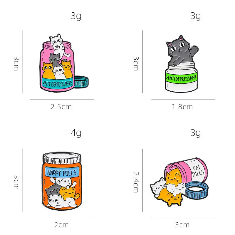 Cartoon Style Cute Animal Alloy Women's Brooches display picture 5