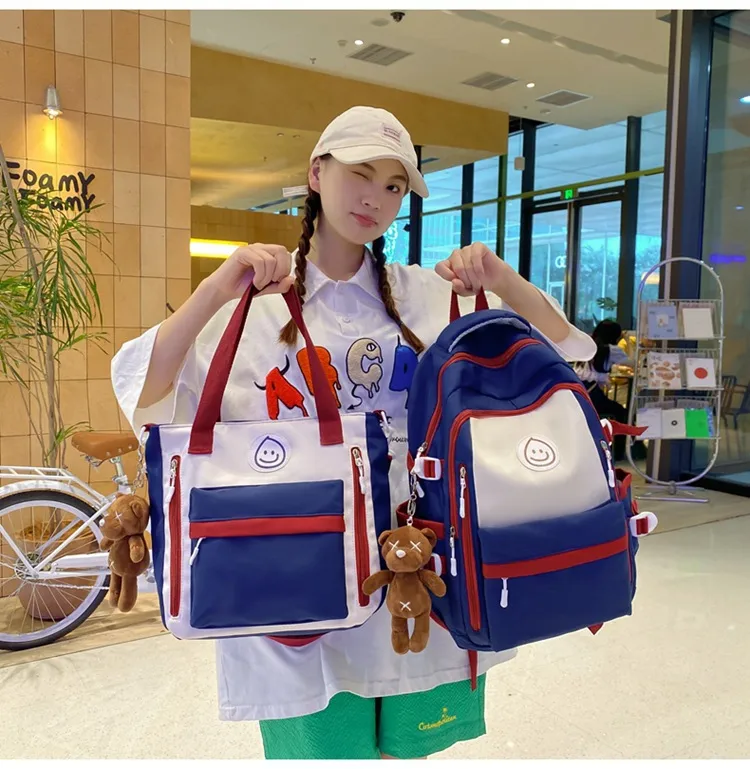 Solid Color Casual Daily Shopping Women's Backpack display picture 8