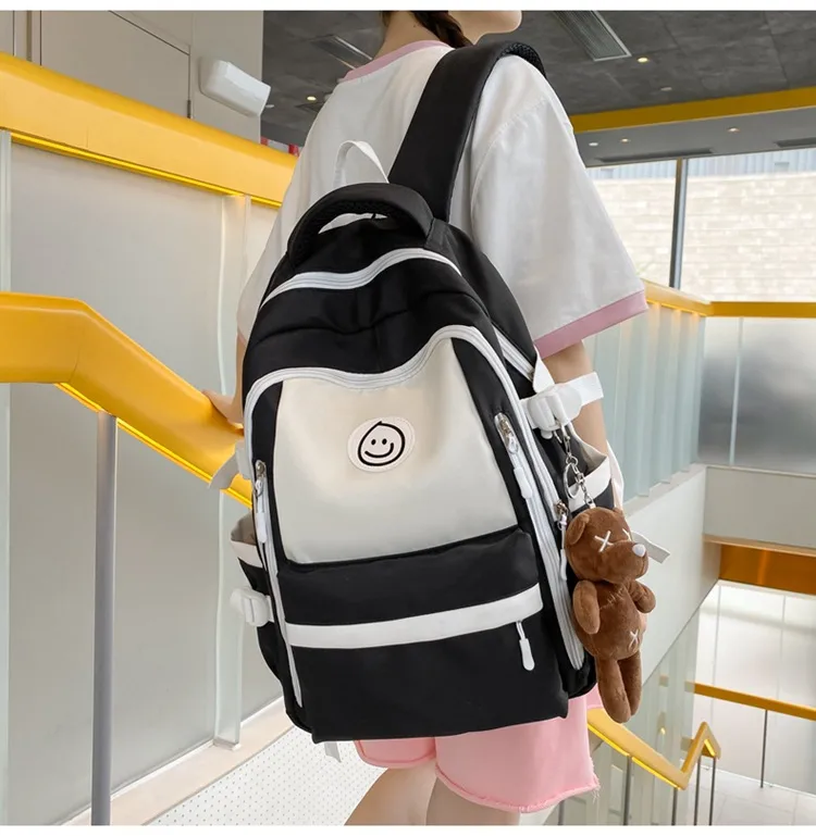 Solid Color Casual Daily Shopping Women's Backpack display picture 11