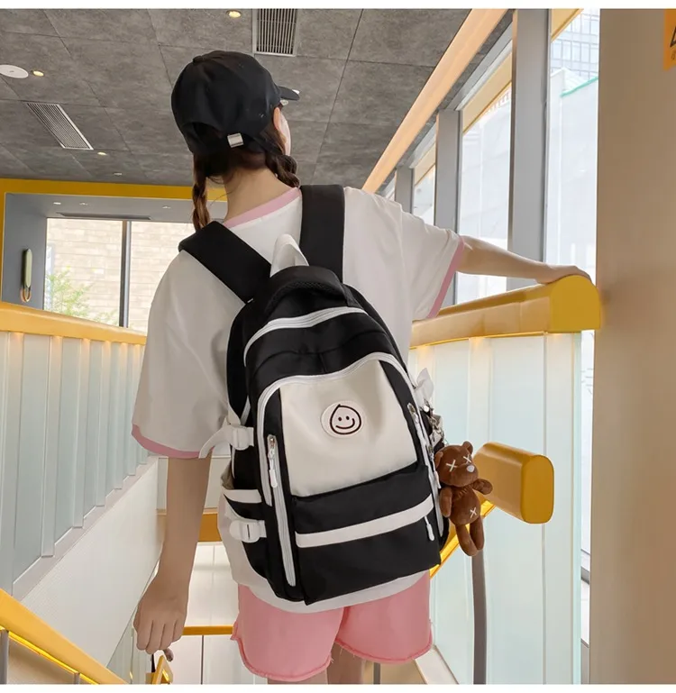 Solid Color Casual Daily Shopping Women's Backpack display picture 12