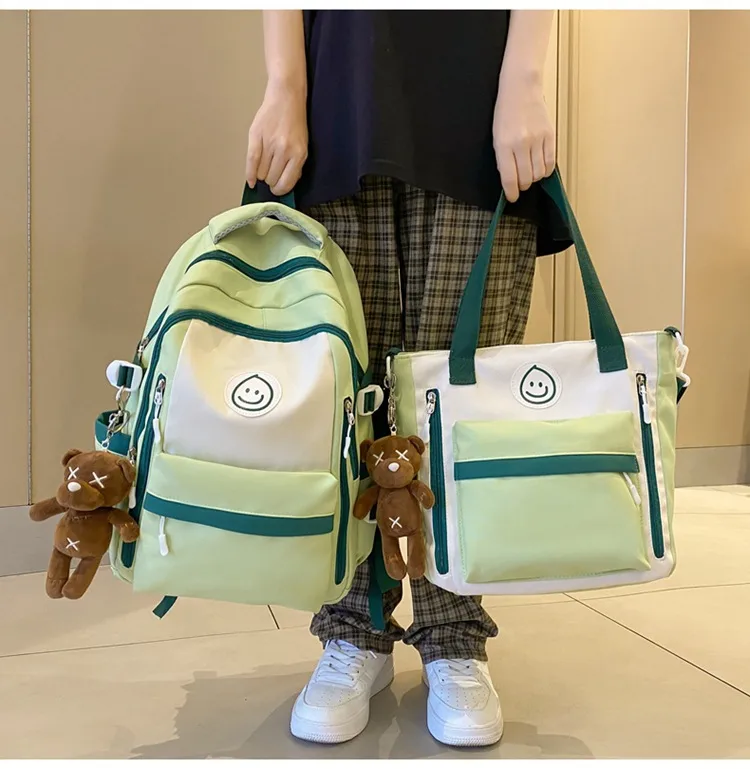 Solid Color Casual Daily Shopping Women's Backpack display picture 13