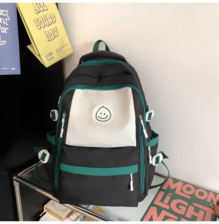 Solid Color Casual Daily Shopping Women's Backpack display picture 20