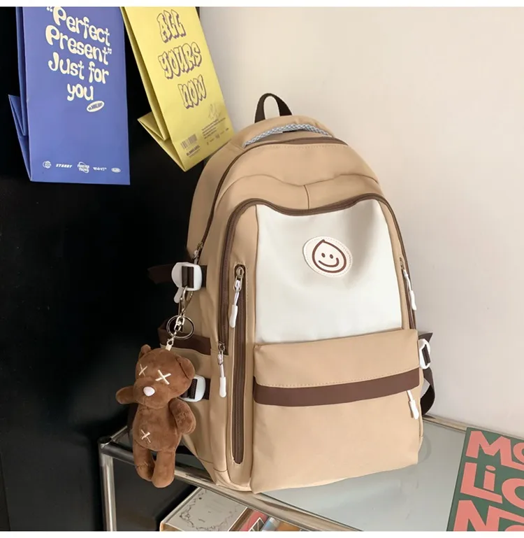 Solid Color Casual Daily Shopping Women's Backpack display picture 24