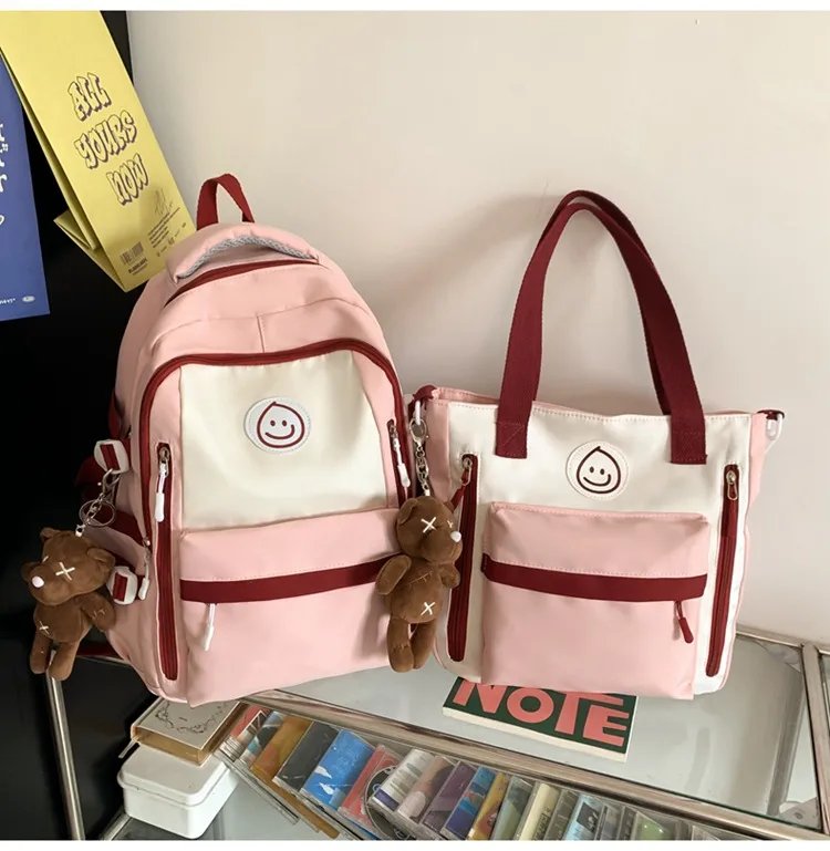 Solid Color Casual Daily Shopping Women's Backpack display picture 25