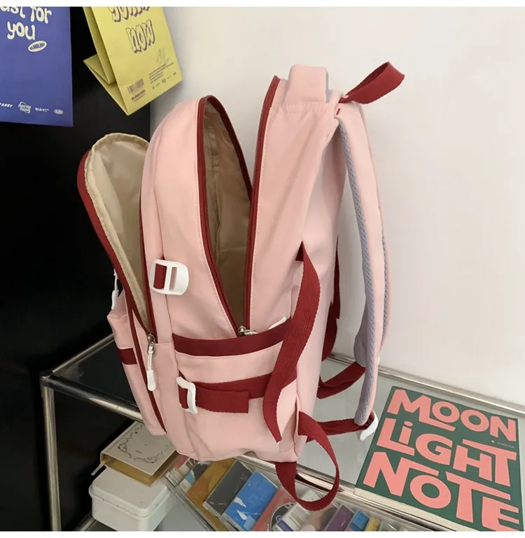 Solid Color Casual Daily Shopping Women's Backpack display picture 27